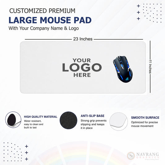 Customized Mouse Pad | Best for Corporate Gifting | Navranggraphics.in