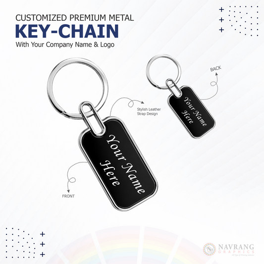 Premium Metal Keychain | Best for Corporate Gifting | Navranggraphics.in