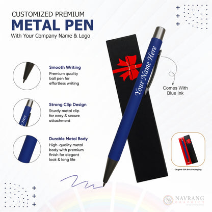 Premium Metal Pen | Best Corporate Gift | Navranggraphics.in