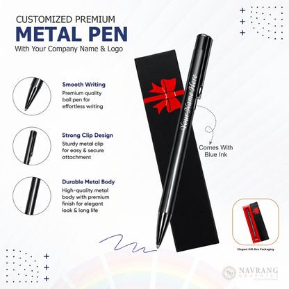 Premium Metal Pen | Best Corporate Gift | Navranggraphics.in