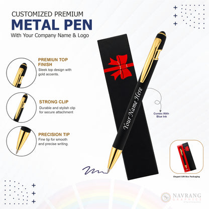 Premium Metal Pen | Best Corporate Gift | Navranggraphics.in
