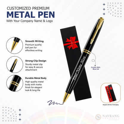 Premium Metal Pen | Best Corporate Gift | Navranggraphics.in