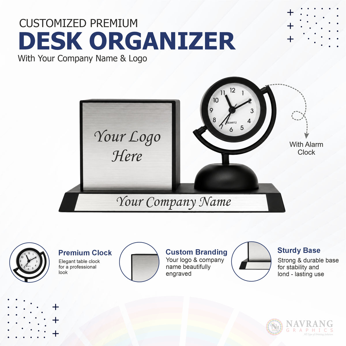 Premium Desk Organizer | Best for Corporate Gifting | Navranggraphics.in