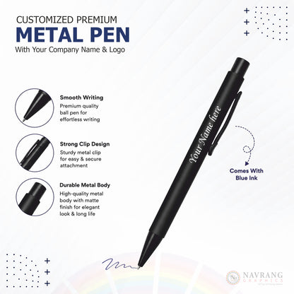 Customized Premium Executive 3 in 1 Corporate Gift Set with Company Logo | Card Holder, Pen and Keychain | NavrangGraphics.in