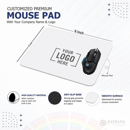 Customized Mouse Pad | Best for Corporate Gifting | Navranggraphics.in