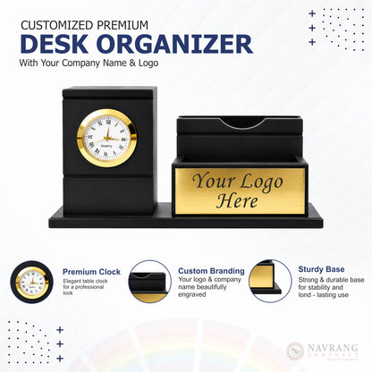 Premium Desk Organizer | Best for Corporate Gifting | Navranggraphics.in