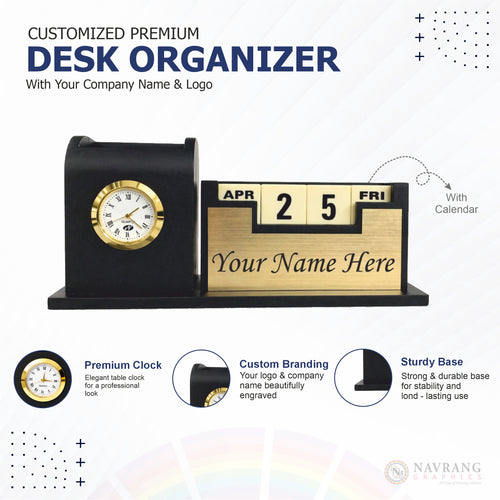 Executive Calendar (Calendar + Clock)